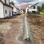 Création d&#8217;une allée en macadam à Obernai Sélestat 9