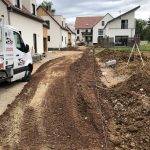 Création d&#8217;une allée en macadam à Obernai Brumath 7