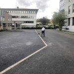 Création d&#8217;un parking en macadam pour un cabinet de comptable à Strasbourg Erstein 1