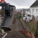 Terrassement d&#8217;un chemin d&#8217;accès à Barr Saverne 2