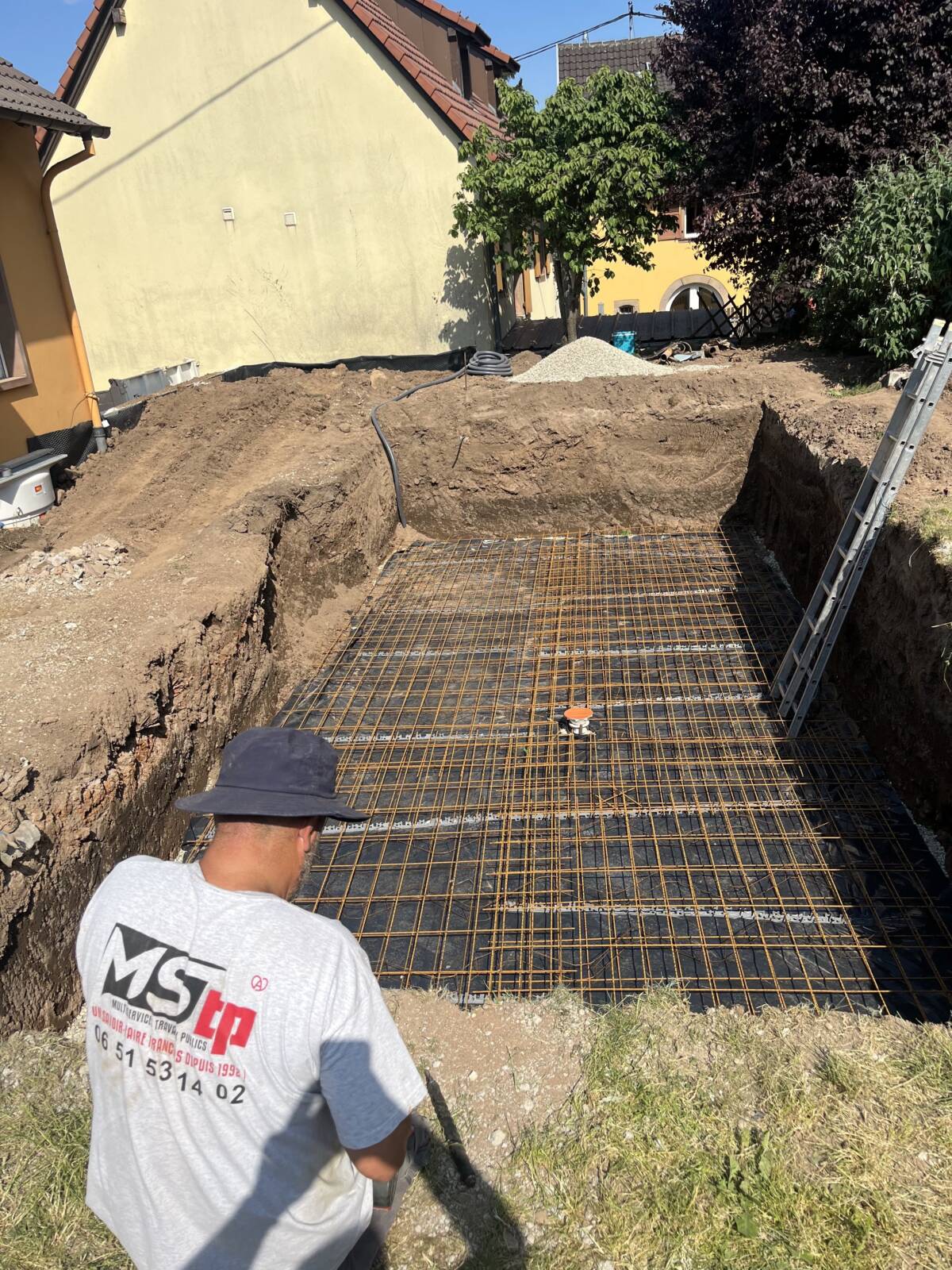 Terrassement et gros-oeuvre d&#8217;une piscine à Ottrott Illkirch-Graffenstaden